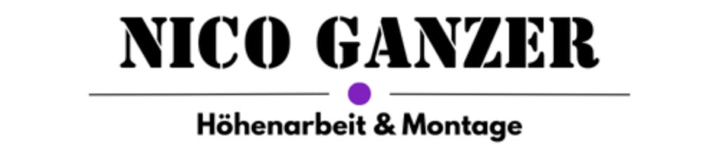 Logo von Nico Ganzer – Höhenarbeit & Montage in Tirol